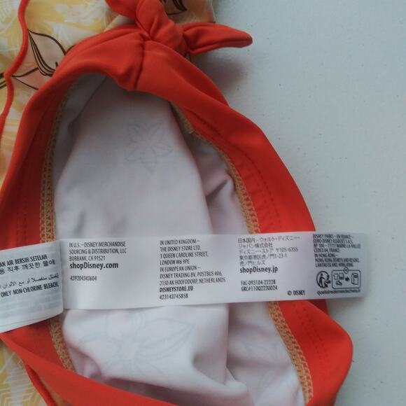 Disney Moana Adaptive Swim Skirt Girls Size 2 - Picture 8 of 8